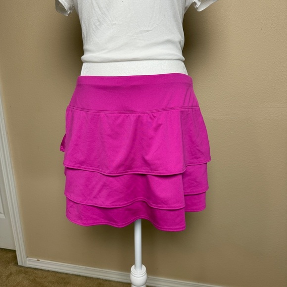 Athleta Layered Pink Skort- Large - Picture 2 of 7